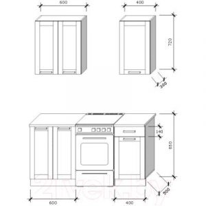 Готовая кухня Хоум Лайн Грация 1.0