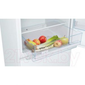 Холодильник с морозильником Bosch KGV39XW2AR