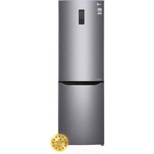 Холодильник с морозильником LG GA-B379SLUL