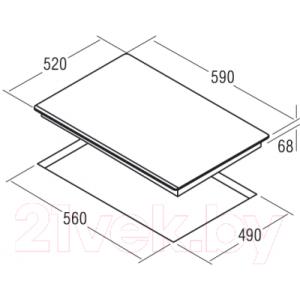 Индукционная варочная панель Cata IB 604 WH