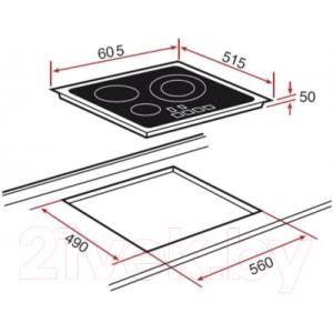 Индукционная варочная панель Teka IT 6450 Iknob / 10210182