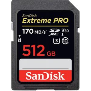 Карта памяти SanDisk Extreme Pro SDXC 512GB (SDSDXXY-512G-GN4IN)