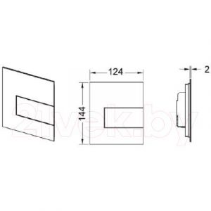 Кнопка для инсталляции TECE Square Urinal 9242810