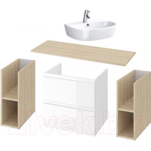 Комплект мебели для ванной Cersanit Moduo 120 + Street Fusion 60