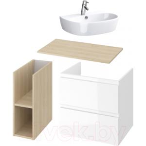 Комплект мебели для ванной Cersanit Moduo 80 + Street Fusion 60