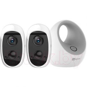 Комплект видеонаблюдения Ezviz W2D + 2 камеры C3A