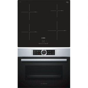 Комплект встраиваемой техники Bosch CBG633NS3 + PIE611BB1E