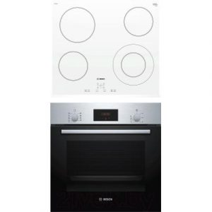 Комплект встраиваемой техники Bosch HBF134ES0R + PKF652BB1E