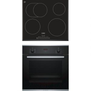 Комплект встраиваемой техники Bosch HBF234EB0R + PKB651F17