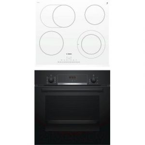 Комплект встраиваемой техники Bosch HBF514BB0R + PKN652FP1E