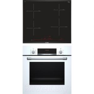 Комплект встраиваемой техники Bosch HBF534EW0R + PIE675DC1E