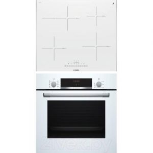 Комплект встраиваемой техники Bosch HBF534EW0R + PIF672FB1E