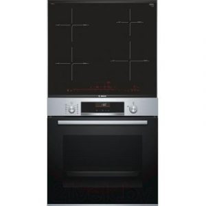 Комплект встраиваемой техники Bosch HBG536HS0R + PIE675DC1E