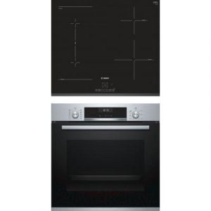 Комплект встраиваемой техники Bosch HBG537NS0R + PWP631BB1E