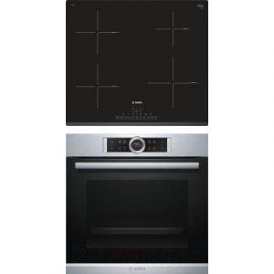 Комплект встраиваемой техники Bosch HBG633TS1 + PIE631FB1E