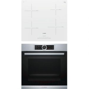 Комплект встраиваемой техники Bosch HBG633TS1 + PUE612FF1J