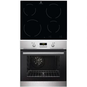 Комплект встраиваемой техники Electrolux EZB52430AX + EHF96240FK