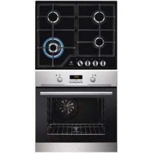 Комплект встраиваемой техники Electrolux EZB52430AX + GPE363MB