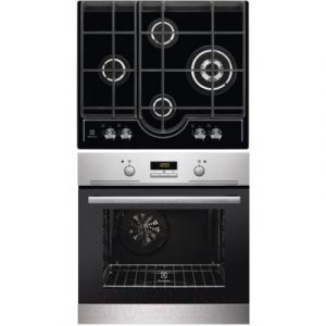 Комплект встраиваемой техники Electrolux EZB52430AX + GPE363RCK