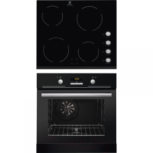 Комплект встраиваемой техники Electrolux EZB53430AK + EHF96140FK