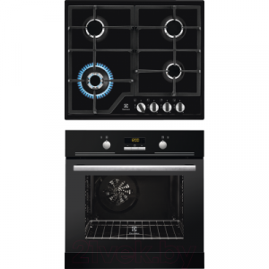 Комплект встраиваемой техники Electrolux EZB53430AK+GPE363MB