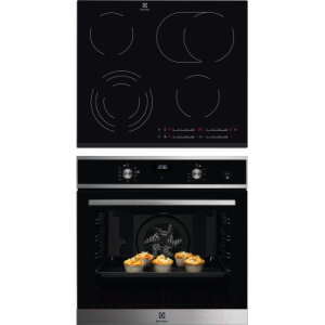 Комплект встраиваемой техники Electrolux OED5H70X + EHF6547FOK