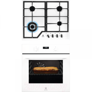 Комплект встраиваемой техники Electrolux OEF5C50V+GPE363MW