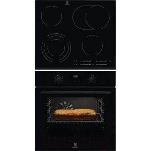 Комплект встраиваемой техники Electrolux OEF5C50Z + EHF6547FOK