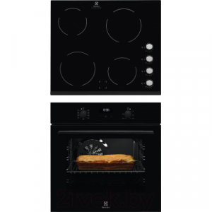 Комплект встраиваемой техники Electrolux OEF5E50Z + EHF96140FK