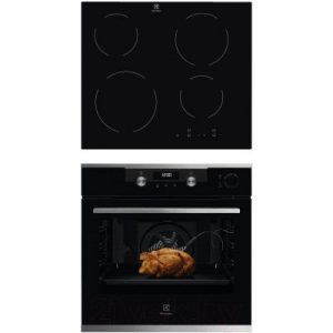 Комплект встраиваемой техники Electrolux OKC6P51X + CME6420KA