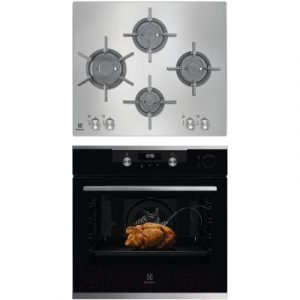 Комплект встраиваемой техники Electrolux OKC6P51X + EGU96647LX