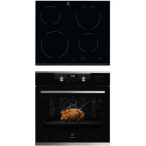 Комплект встраиваемой техники Electrolux OKC6P51X + EHF96240FK