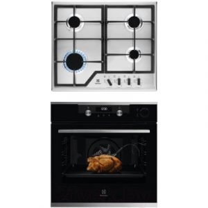 Комплект встраиваемой техники Electrolux OKC6P51X + GPE263MX