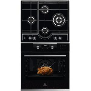 Комплект встраиваемой техники Electrolux OKC6P51X + GPE363RCK