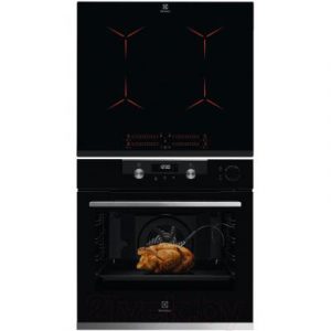 Комплект встраиваемой техники Electrolux OKC6P51X + IPE6492KF