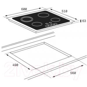 Комплект встраиваемой техники Teka HBB 720 WH + TZ 6420