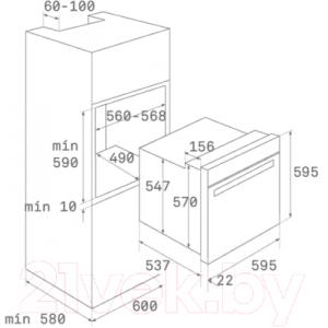 Комплект встраиваемой техники Teka HSB 630 WH + EX 60.1 4G AI AL DR CI