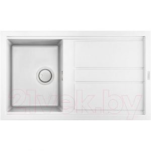 Мойка кухонная Elleci Best 400 White K96 / LKB40096