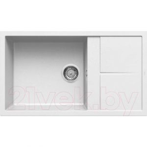 Мойка кухонная Elleci Unico 410 White K96 / LKU41096