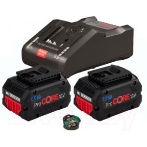 Набор аккумуляторов для электроинструмента Bosch ProCORE18V с зарядным GAL 18V-160 C