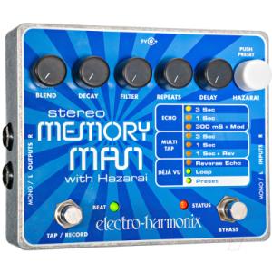 Педаль электрогитарная Electro-Harmonix Stereo Memory Man w/Hazarai
