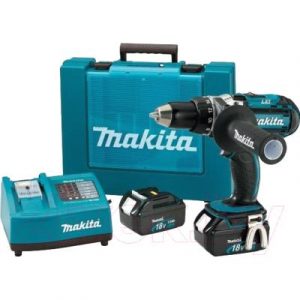 Профессиональная дрель-шуруповерт Makita DDF451RFE