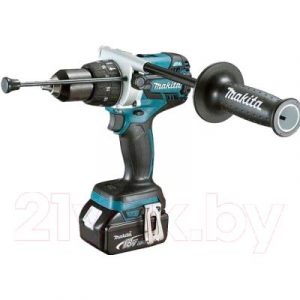 Профессиональная дрель-шуруповерт Makita DHP481RTE