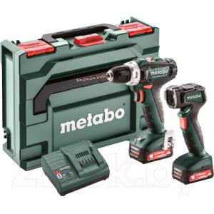 Профессиональная дрель-шуруповерт Metabo PowerMaxx BS 12 Set