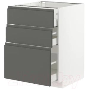 Шкаф-стол кухонный Ikea Метод/Максимера 393.102.85