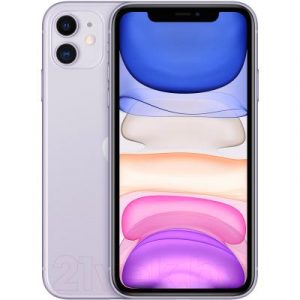 Смартфон Apple iPhone 11 64GB / MHDF3 (фиолетовый)