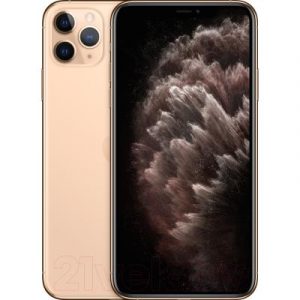 Смартфон Apple iPhone 11 Pro Max 256GB / MWHL2 (золото)