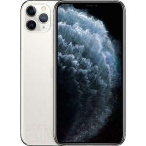 Смартфон Apple iPhone 11 Pro Max 512GB / MWHP2 (серебристый)