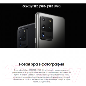 Смартфон Samsung Galaxy S20 Plus (2020) / SM-G985FZADSER (серый)