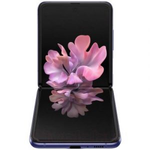 Смартфон Samsung Galaxy Z Flip / SM-F700FZPDSER (сияющий аметист)